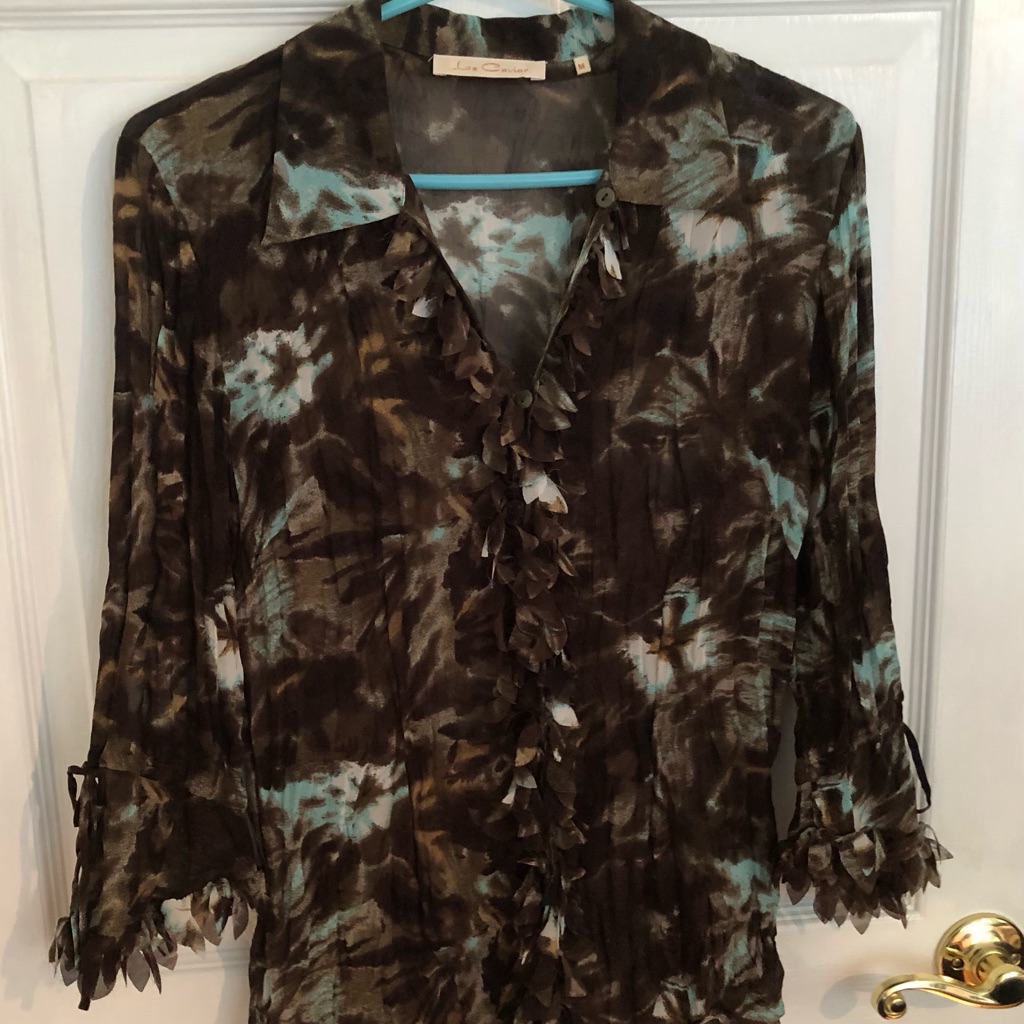 Previously Worn Unique Ladies Blouse Previously Worn Unique Ladies Blouse
